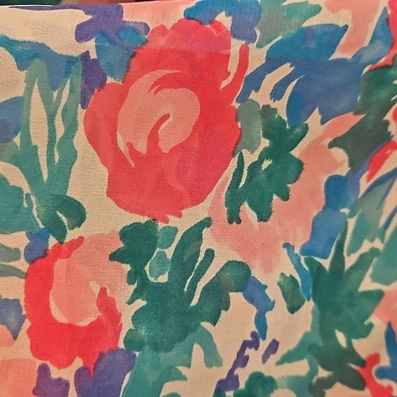 💕SHOW ME YOUR MUMU💕 Peta Tunic Swimsuit Coverup ~ Vintage Floral Print Medium - Picture 5 of 7